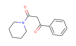 1-phenyl-3-(piperidin-1-yl)propane-1,3-dione