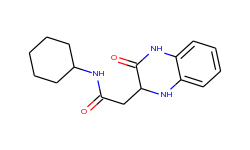 n-cyclohexyl-2-(3-oxo-1,2,3,4-tetrahydro-quinoxalin-2-yl)-acetamide