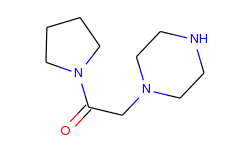 1-(2-oxo-2-pyrrolidin-1-ylethyl)piperazine