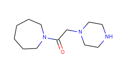1-(piperazin-1-ylacetyl)azepane