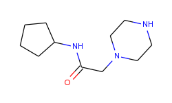 n-cyclopentyl-2-piperazin-1-ylacetamide