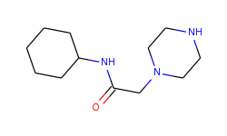 n-cyclohexyl-2-piperazin-1-ylacetamide
