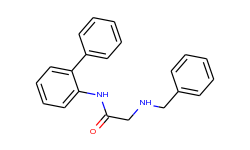 2-benzylamino-n-biphenyl-2-yl-acetamide
