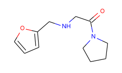 n-(2-furylmethyl)-n-(2-oxo-2-pyrrolidin-1-ylethyl) amine