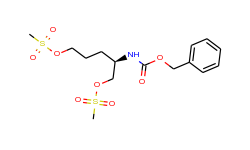 (R)-2-(((Benzyloxy)carbonyl)amino)pentane-1,5-diyl dimethanesulfonate