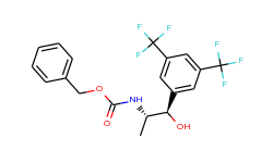 benzyl (1R,2S)-1-(3,5-bis(trifluoromethyl)phenyl)-1-hydroxypropan-2-ylcarbamate