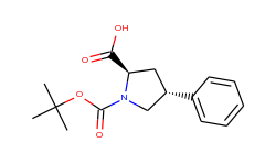 (2R,4R)-1-(Boc)-4-Phenylpyrrolidine-2-carboxylic acid