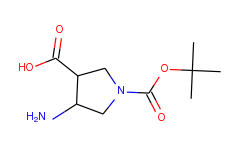 4-Amino-1-(tert-butoxycarbonyl)pyrrolidine-3-carboxylic acid