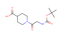 1-(2-tert-Butoxycarbonylamino-acetyl)-piperidine-4-carboxylic acid