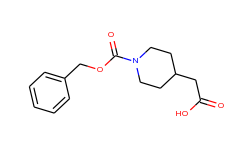 4-Piperidineacetic acid, 1-[(phenylmethoxy)carbonyl]-