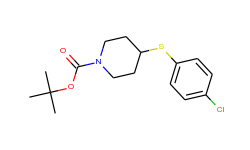 4-(4-Chloro-phenylsulfanyl)-piperidine-1-carboxylic acid tert-butyl ester