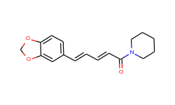 Piperidine, 1-[(2E,4E)-5-(1,3-benzodioxol-5-yl)-1-oxo-2,4-pentadienyl]-