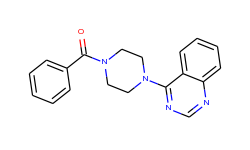 phenyl-(4-quinazolin-4-yl-piperazin-1-yl)-methanone