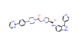 (R)-1-(2-oxo-2-(4-(4-(pyrimidin-2-yl)phenyl)piperazin-1-yl)ethyl)-N-(3-(pyridin-4-yl)-1H-indazol-5-y