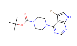 4-(4-Boc-1-piperazinyl)-5-bromo-7H-pyrrolo[2,3-d]pyrimidine