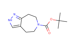 4,5,7,8-TETRAHYDRO-PYRAZOLO[3,4-D]AZEPINE-6(2H)-CARBOXYLIC ACID TERT-BUTYL ESTER