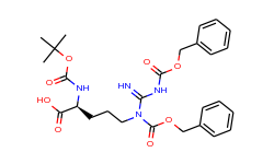 (S)-5-(1,3-Bis((benzyloxy)carbonyl)guanidino)-2-((tert-butoxycarbonyl)amino)pentanoic acid