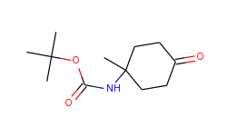 Carbamic acid, (1-methyl-4-oxocyclohexyl)-, 1,1-dimethylethyl ester