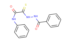2-(2-benzoylhydrazino)-n-phenyl-2-thioxoacetamide