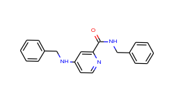 n-benzyl-4-(benzylamino)picolinamide