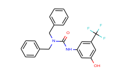 1,1-Dibenzyl-3-(3-hydroxy-5-trifluoromethylphenyl)urea