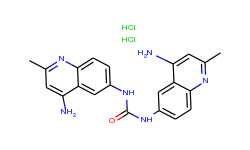 1,3-bis(4-amino-2-methylquinolin-6-yl)urea dihydrochloride