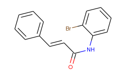2-Propenamide, N-(2-bromophenyl)-3-phenyl-