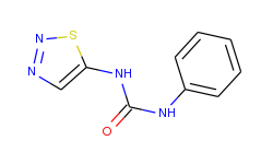 Urea, N-phenyl-N'-1,2,3-thiadiazol-5-yl-