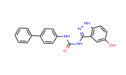 Urea, N-[1,1'-biphenyl]-4-yl-N'-(5-hydroxy-1H-indazol-3-yl)-