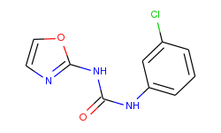 1-(3-chlorophenyl)-3-(1,3-oxazol-2-yl)urea
