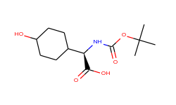 (r)-2-(tert-butoxycarbonylamino)-2-((1r,4r)-4-hydroxycyclohexyl)acetic acid