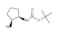 Carbamic acid, [(1R,2S)-2-aminocyclopentyl]-, 1,1-dimethylethyl ester