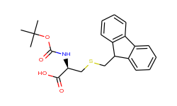 L-Cysteine, N-[(1,1-dimethylethoxy)carbonyl]-S-(9H-fluoren-9-ylmethyl)-