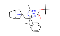 N-Boc-(1S)-3-[3-(3-isopropyl-5-methyl-4H-1,2,4-triazol-4-yl)-exo-8-azabicyclo[3.2.1]oct-8-yl]-1-phen