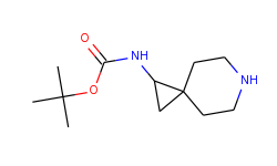 Carbamic acid, 6-azaspiro[2.5]oct-1-yl-, 1,1-dimethylethyl ester