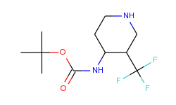(3-trifluoromethyl-piperidin-4-yl)-carbamic acid tert-butyl ester