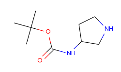 Carbamic acid, 3-pyrrolidinyl-, 1,1-dimethylethyl ester