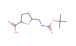 5-[(tert-Butoxycarbonylamino)methyl]tetrahydrofuran-2-carboxylic acid