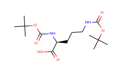 L-Ornithine, N2,N5-bis[(1,1-dimethylethoxy)carbonyl]-