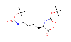 D-Lysine, N2,N6-bis[(1,1-dimethylethoxy)carbonyl]-