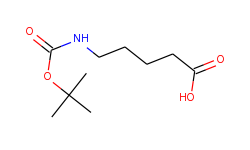 Pentanoic acid, 5-[[(1,1-dimethylethoxy)carbonyl]amino]-