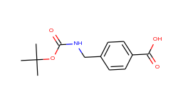 Benzoic acid, 4-[[[(1,1-dimethylethoxy)carbonyl]amino]methyl]-