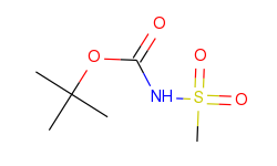 Carbamic acid, (methylsulfonyl)-, 1,1-dimethylethyl ester