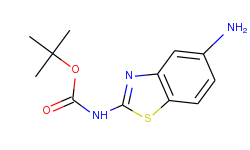 Carbamic acid, (5-amino-2-benzothiazolyl)-, 1,1-dimethylethyl ester
