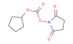 n-(cyclopentyloxycarbonyloxy)succinimide