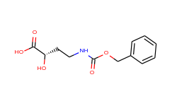 Butanoic acid, 2-hydroxy-4-[[(phenylmethoxy)carbonyl]amino]-, (2S)-