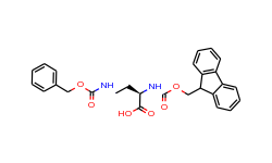 (R)-2-((((9H-Fluoren-9-yl)methoxy)carbonyl)amino)-4-(((benzyloxy)carbonyl)amino)butanoic acid