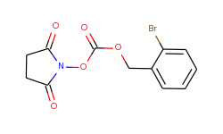 2,5-Pyrrolidinedione, 1-[[[(2-bromophenyl)methoxy]carbonyl]oxy]-