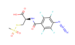4-Azido-2,3,5,6-tetrafluorobenzamido-L-cysteine Methanethiosulfonate