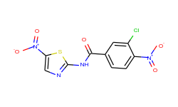 3-Chloro-4-nitro-N-(5-nitro-2-thiazolyl)-benzamide